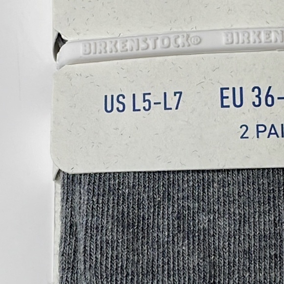 BIRKENSTOCK
2 PACK COTTON SOLE SNEAKER COTTON/POLYAMID/ELASTANE - Picture 4 of 5